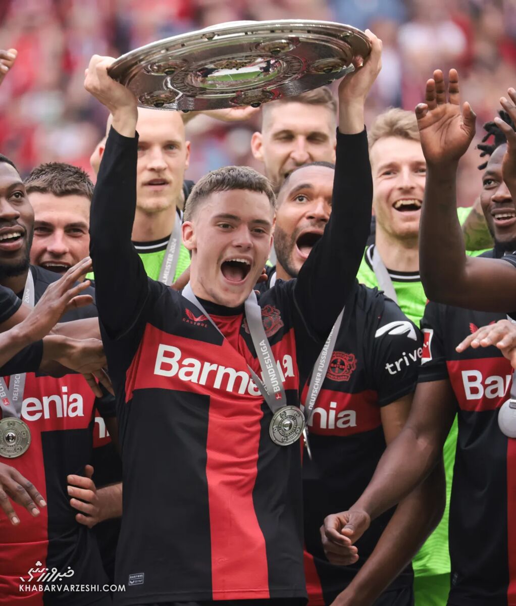 فلوریان ویرتس و قهرمانی بایرلورکوزن در بوندسلیگا