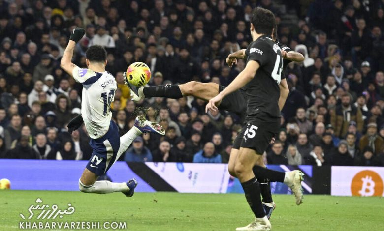 تاتنهام ۲ - منچسترسیتی ۲/ عقربی تماشایی برای تقسیم امتیازها