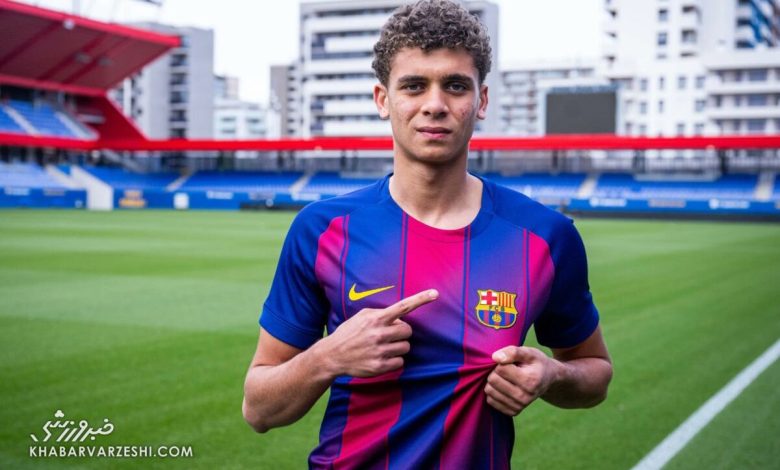 ستاره نوجوان مصری به بارسلونا پیوست