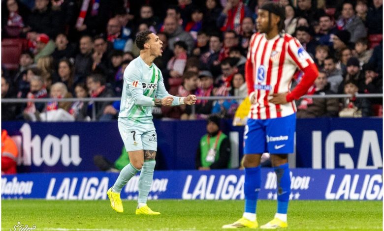 ویدیو| خلاصه بازی اتلتیکو مادرید ۰ - رئال بتیس ۱