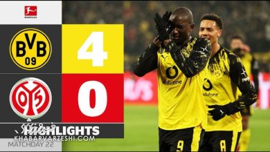 ویدیو| خلاصه بازی دورتموند ۴ - ماینتس ۰/ هر ۴ پاس گل را یک بازیکن داد!