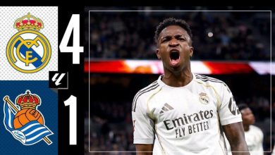 ویدیو| خلاصه بازی رئال مادرید ۴ - رئال سوسیداد ۱/ پرجنجال!