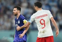 روبرت لواندوفسکی و لیونل مسی