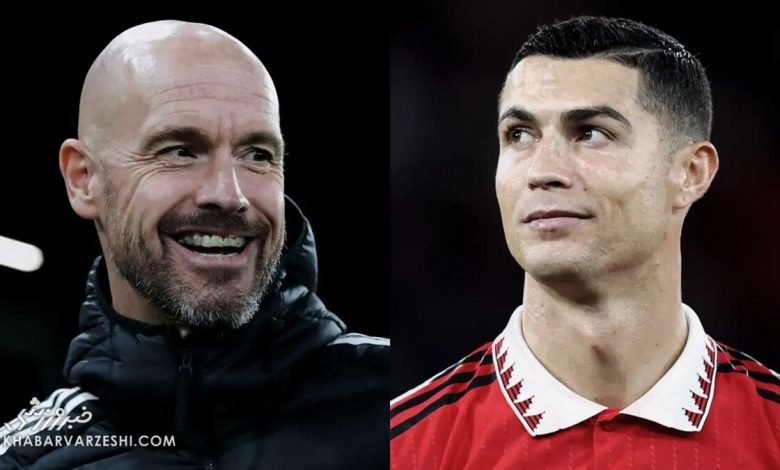 کریستیانو رونالدو و اریک تن‌هاخ