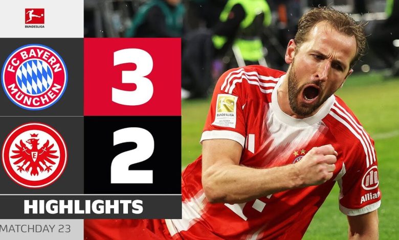 ویدیو| خلاصه بازی بایرن مونیخ ۳ - فرانکفورت ۲