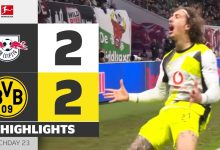 ویدیو| خلاصه بازی لایپزیش ۲ - دورتموند ۲