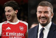 دیوید بکام و دکلان رایس