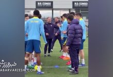 ویدیو| بارسلونایی‌ها برای فلیک تونل وحشت تشکیل دادند