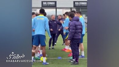 ویدیو| بارسلونایی‌ها برای فلیک تونل وحشت تشکیل دادند